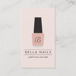 Nail Salon Monogram om Rosa Nagel Polen II Visitkort
