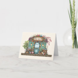 Nail Salon Note Card eller Tack Kort