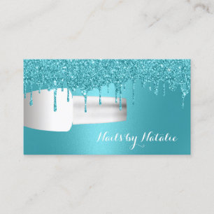 Nail Salon Polska Manicurist Turcos Drips Visitkort