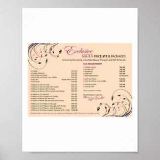 Nail Salon Poster