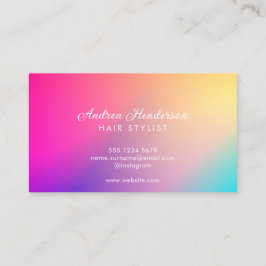 Nail Technician-Affärskort, Nail Artist Makeup Visitkort