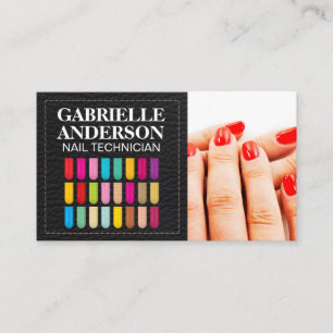 Nail Technician ManicuNagel Visitkort