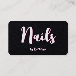 Nail Technician Premium Visitkort