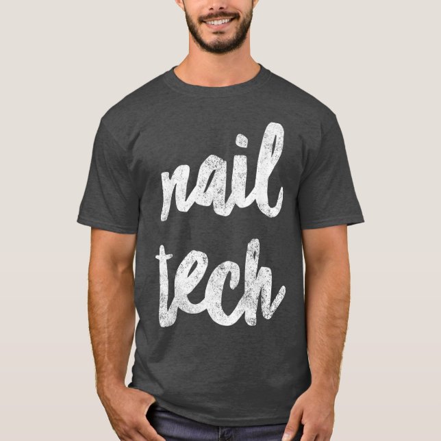 Nail Technician T Shirt (Framsida)