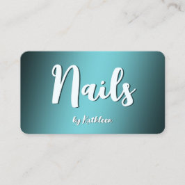 Nail Technician Visitkort