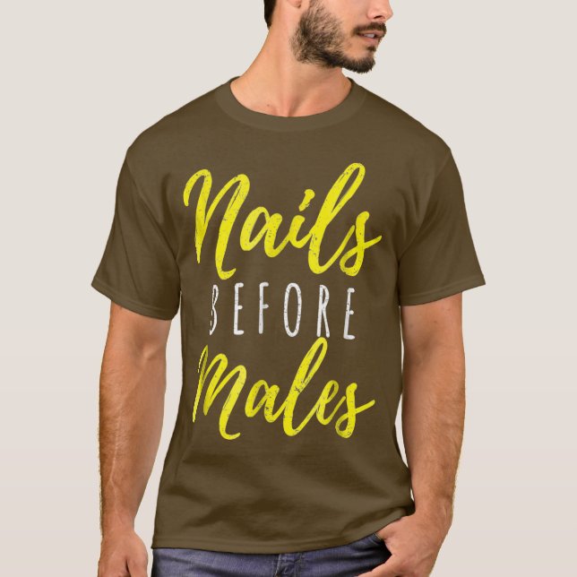 Nail Technician Women Shirt for Nagel Tech Art T (Framsida)