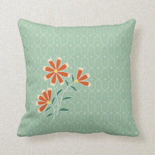 Naila Blommigt Batik 2 Square Dekorativ kudde