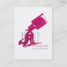 NailArt - Business/Schedule Card Visitkort