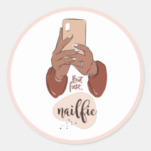 Nailfie Runt Klistermärke
