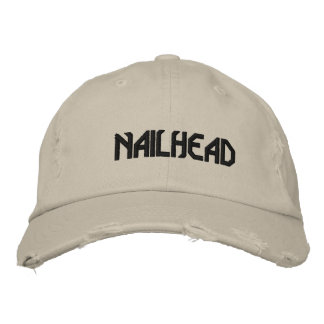 NAILHEAD CAP BRODERAD KEPS