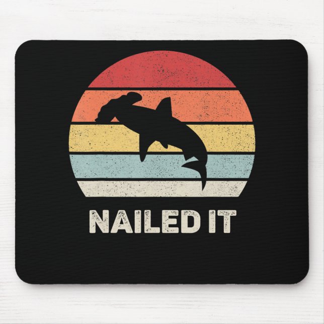 Nailit Hammerhead Shark Funny Shark Musmatta (Framsidan)