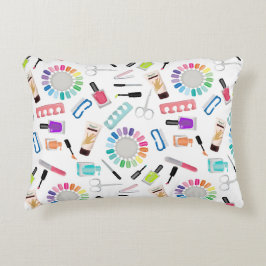 Nails Manicure Pedicure Beauty Salon  Prydnadskudde