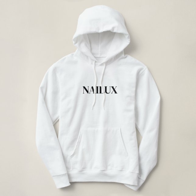 NaiLux Hoodie T Shirt (Design framsida)