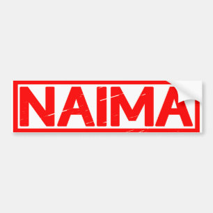 Naima Frimärke Bildekal