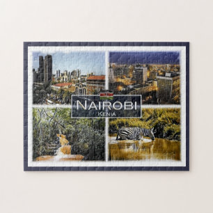 Nairobi - Kenya - Mosaic - Pussel
