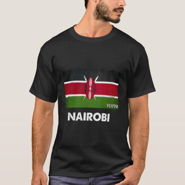 Nairobi Kenya T Shirt (Framsida)