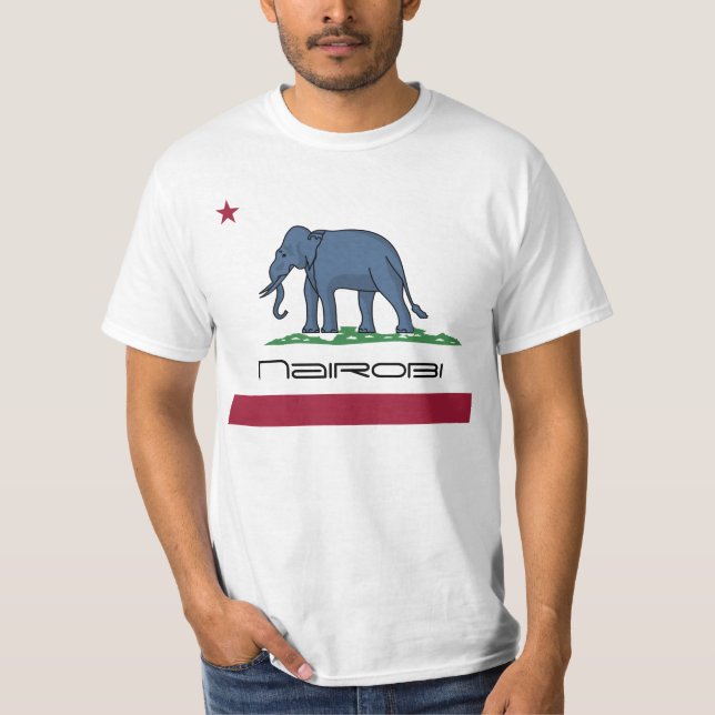 Nairobi Kenya T-shirt (Framsida)