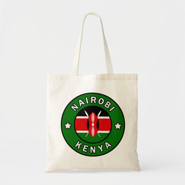 Nairobi Kenya Tygkasse (Framsidan)