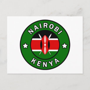 Nairobi Kenya Vykort