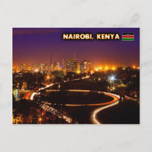 Nairobi Kenyas vykort