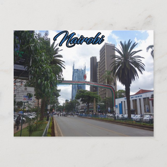 Nairobi-vykort Vykort (Framsida)