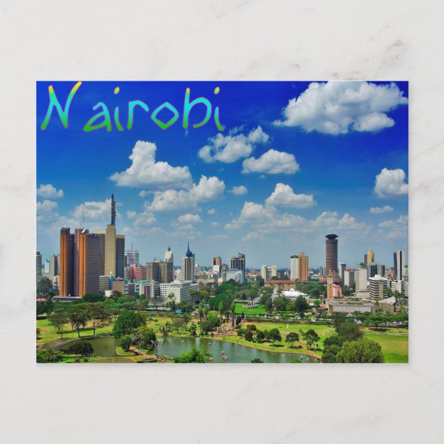 Nairobi-vykort Vykort (Framsida)