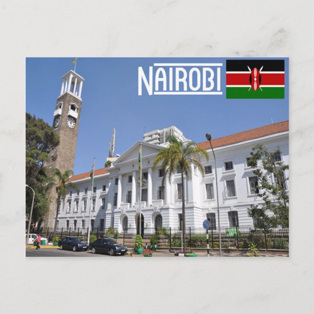 Nairobi-vykort Vykort (Framsida)