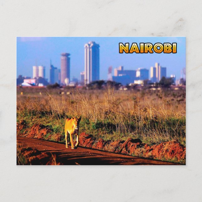 Nairobi-vykort Vykort (Framsida)
