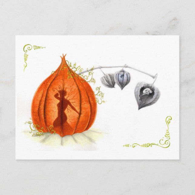 Naissance d'une fée vykort (Framsida)