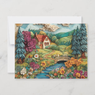 NAIVE Art-vykort Vykort