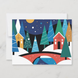 NAIVE ART-vykort Vykort