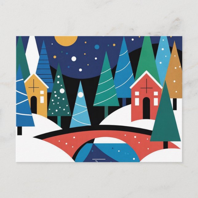 NAIVE ART-vykort Vykort (Framsida)