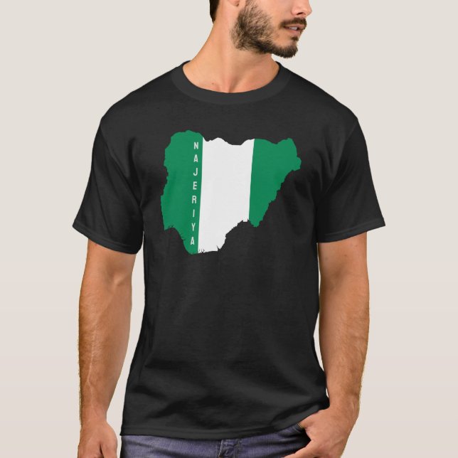 Najeriya (hausa) t shirt (Framsida)