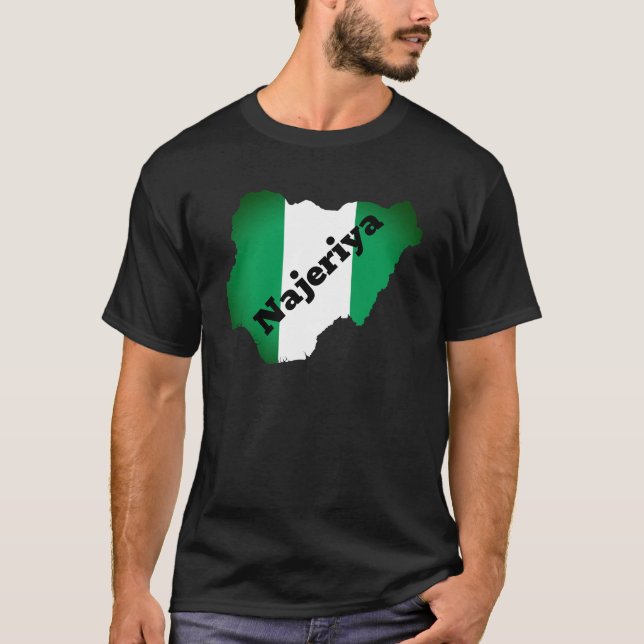 Najeriya (hausa) t shirt (Framsida)