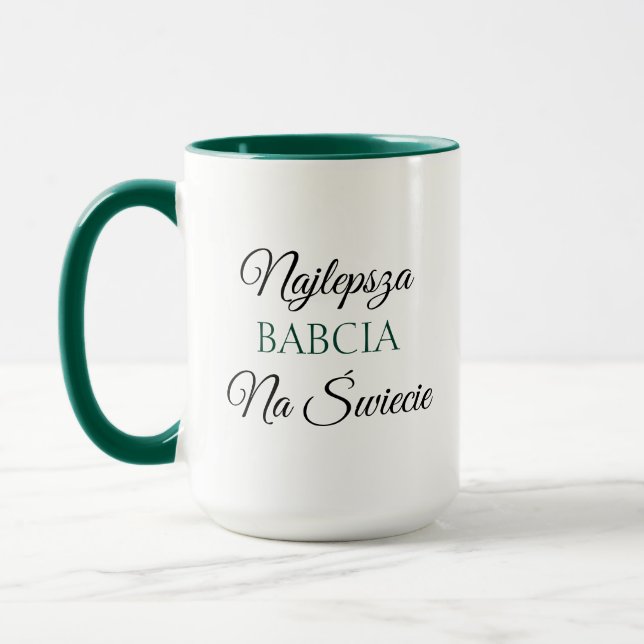 Najlepsza Babcia Na Świecie - polsk farmor Mugg (Vänster)
