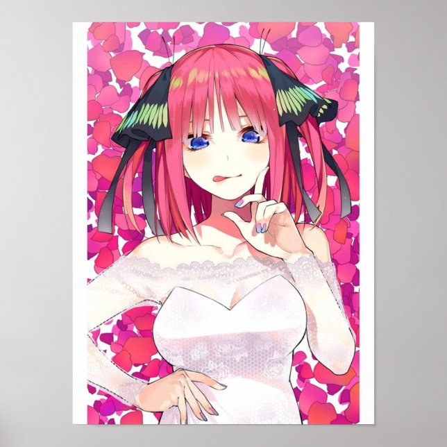 Nakano Nino 5toubun no Hanayome Poster (Framsidan)