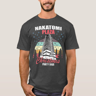 Nakatomi Plaza Christmas Party 1988 Funny Xmas Vin T Shirt