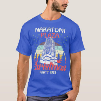 Nakatomi Plaza Christmas Party 1988 Funny Xmas Vin T Shirt
