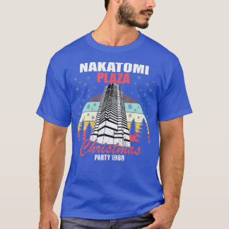 Nakatomi Plaza Christmas Party 1988 Funny Xmas Vin T Shirt