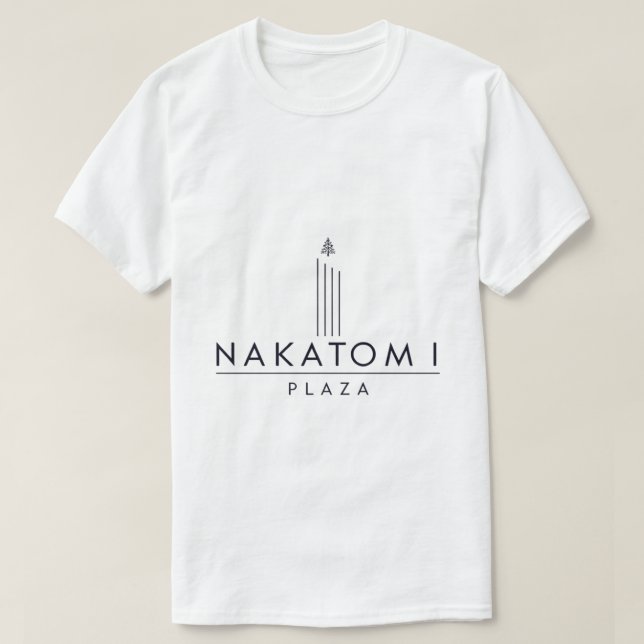 Nakatomi plaza christmas-vintage t shirt (Design framsida)