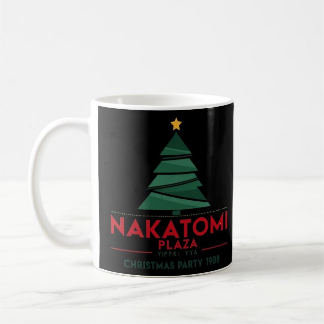 Nakatomi Plaza jul Party Kaffemugg (Vänster)