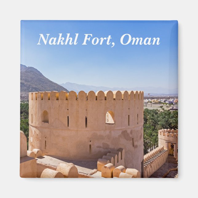 Nakhl Fort, Oman Magnet (Framsidan)