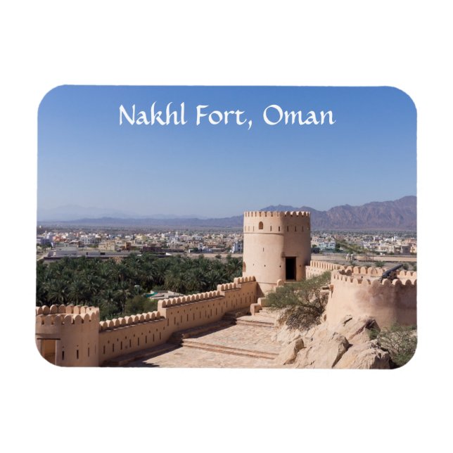 Nakhl Fort, Oman Magnet (Horisontell)