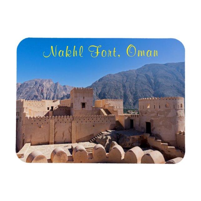 Nakhl Fort, Oman Magnet (Horisontell)