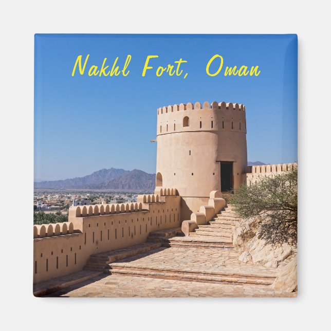 Nakhl Fort, Oman Magnet (Framsidan)