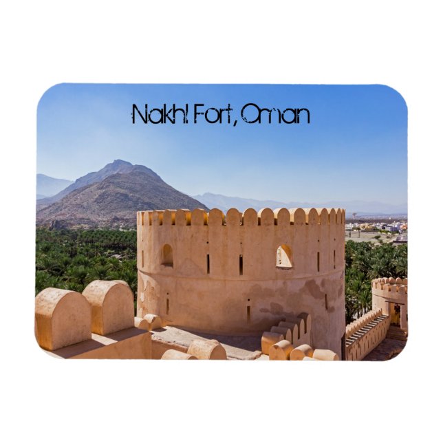 Nakhl Fort, Oman Magnet (Horisontell)