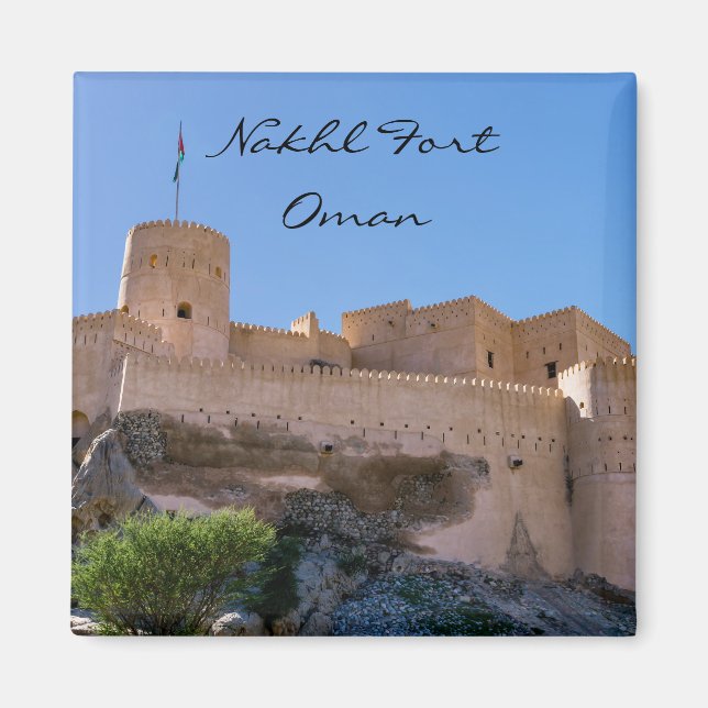 Nakhl Fort, Oman Magnet (Framsidan)