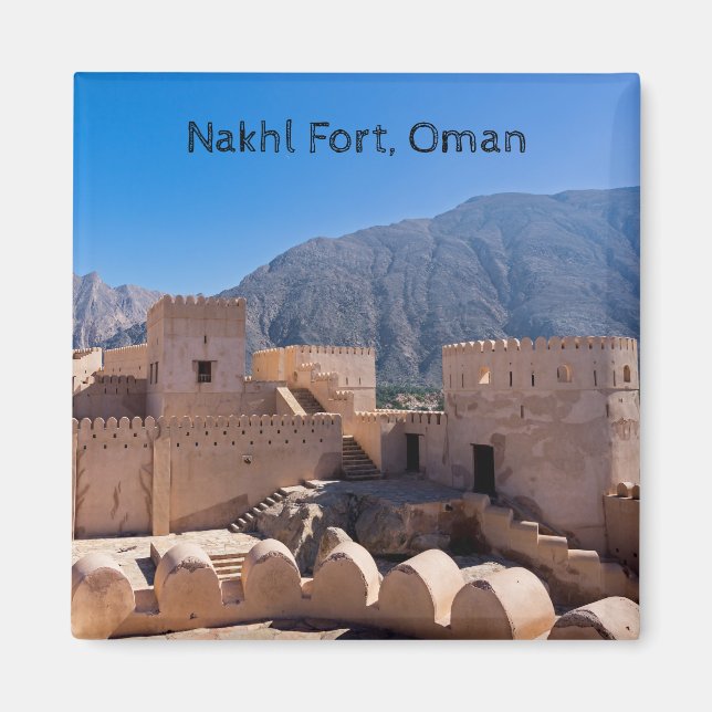 Nakhl Fort, Oman Magnet (Framsidan)
