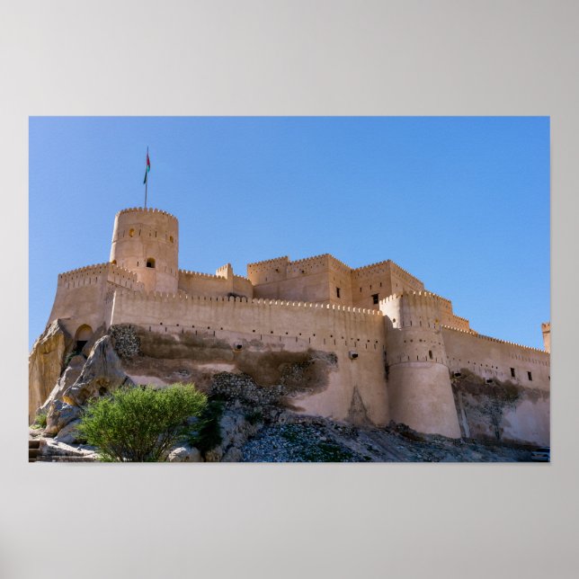 Nakhl Fort, Oman Poster (Framsidan)