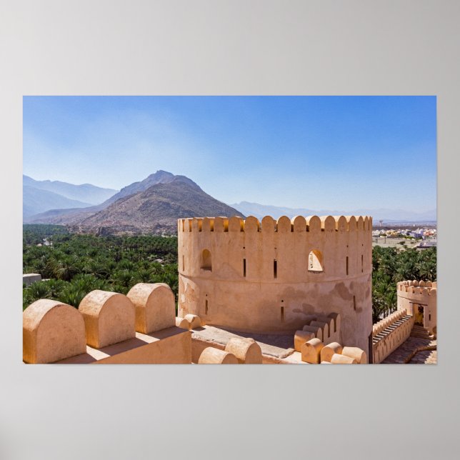 Nakhl Fort, Oman Poster (Framsidan)